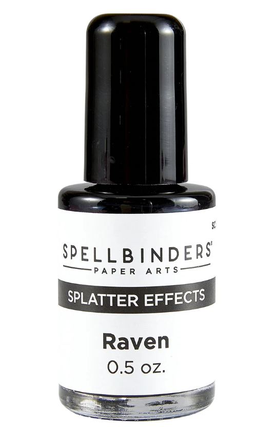Spellbinders Raven Splatter Effects