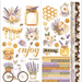 Simple Stories Simple Vintage Lavender Fields Cardstock Sticker
