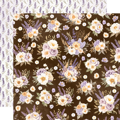 Simple Stories Simple Vintage Lavender Fields Buzz & Bloom 12X12 Paper