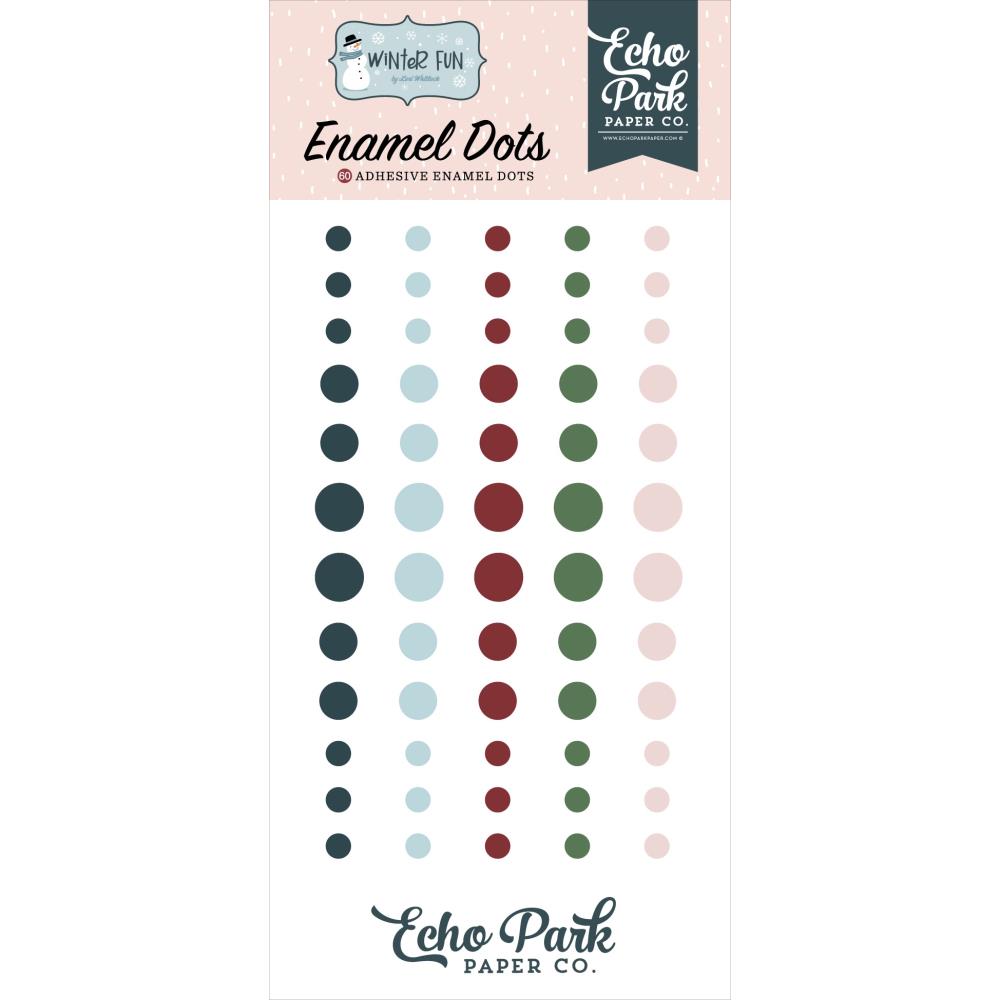 Echo Park Winter Fun Enamel Dots