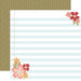 Echo Park Bookish Lined Paper Layout 12X12 Paper