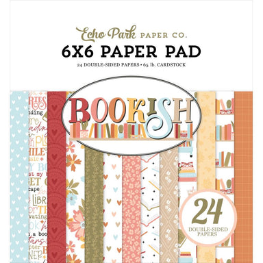 Echo Park Bookish 6X6 Paper Pad