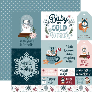 Echo Park Winter Fun Multi Journaling Cards