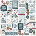 Echo Park Winter Fun Element Sticker Sheet