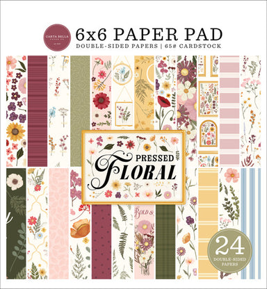 CB Pressed Florals 6X6 Paper Pad
