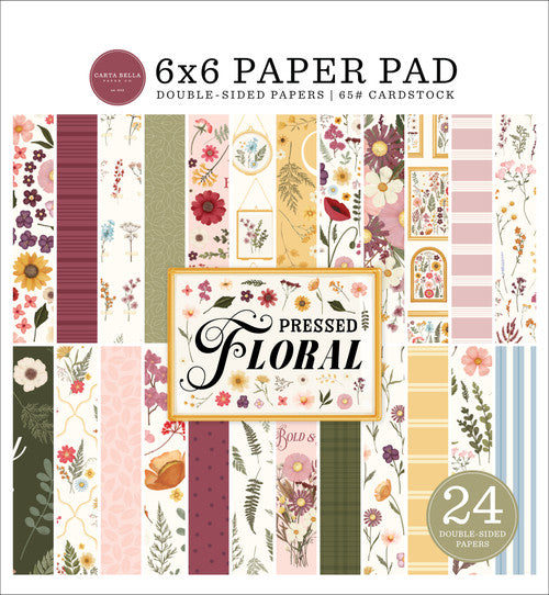 CB Pressed Florals 6X6 Paper Pad