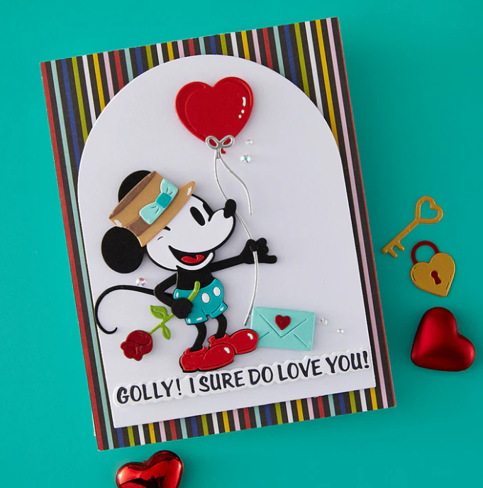 Spellbinders Classic Mouse Love Dies