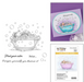 Spellbinders House Mouse Spa Day Cling Stamp