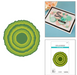 Spellbinders Ripped Edge Circles Dies