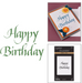 Spellbinders Upright Italic Happy Birthday Press Plate