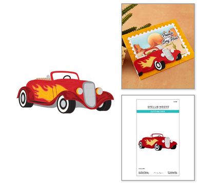 Spellbinders Hot Rod Flames Die