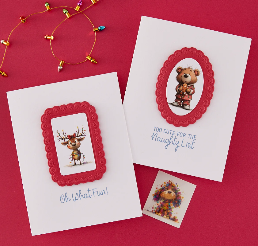 Spellbinders Oh What Fun! Rub Ons