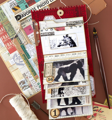 Spellbinders Page With Flap Pocket Dies By Esther Glas