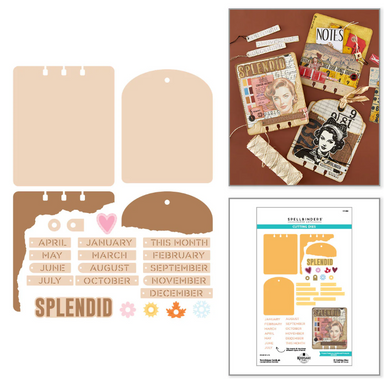 Spellbinders Torn Edges Cardlab Die