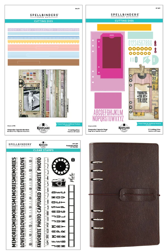 Spellbinders Turn the Page Capsule Bundle By Esther Glas