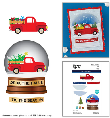 Spellbinders Holiday Truck Scene Die