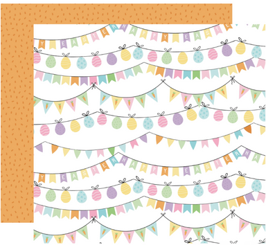 Echo Park Easter Basket Celebrate Easter Banners 12X12 Paper