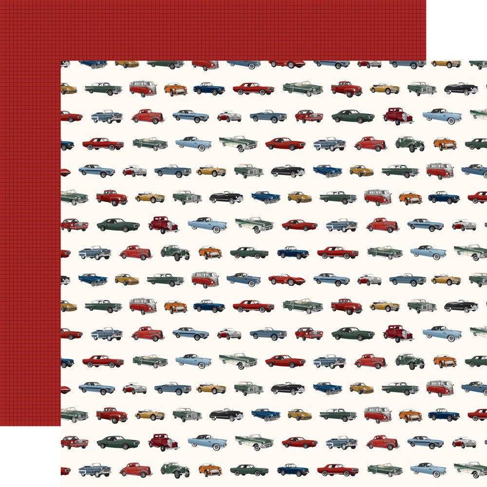 Carta Bella Cars Roadway Rides 12X12 Paper