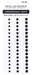 Spellbinders Black & White Dimensional Dots