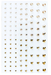 Spellbinders Gold Mix Color Essential Gems