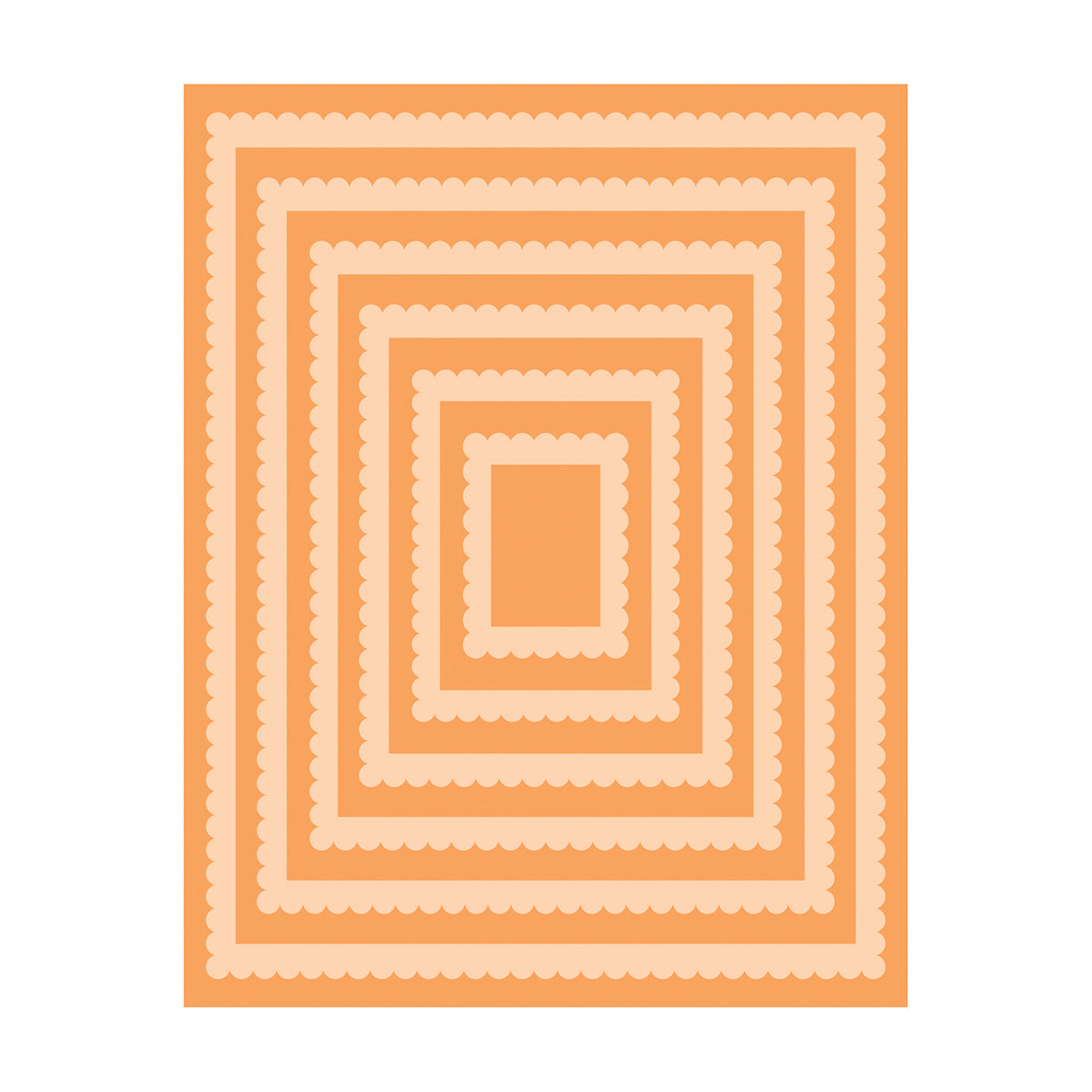 Tonic Scalloped Rectangle Layering Dies