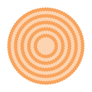 Tonic Scalloped Circles Layering Dies