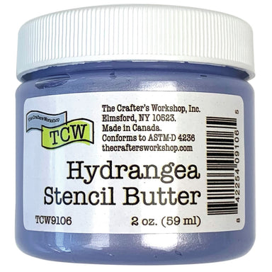 The Crafter's Workshop Hydrangea Stencil Butter