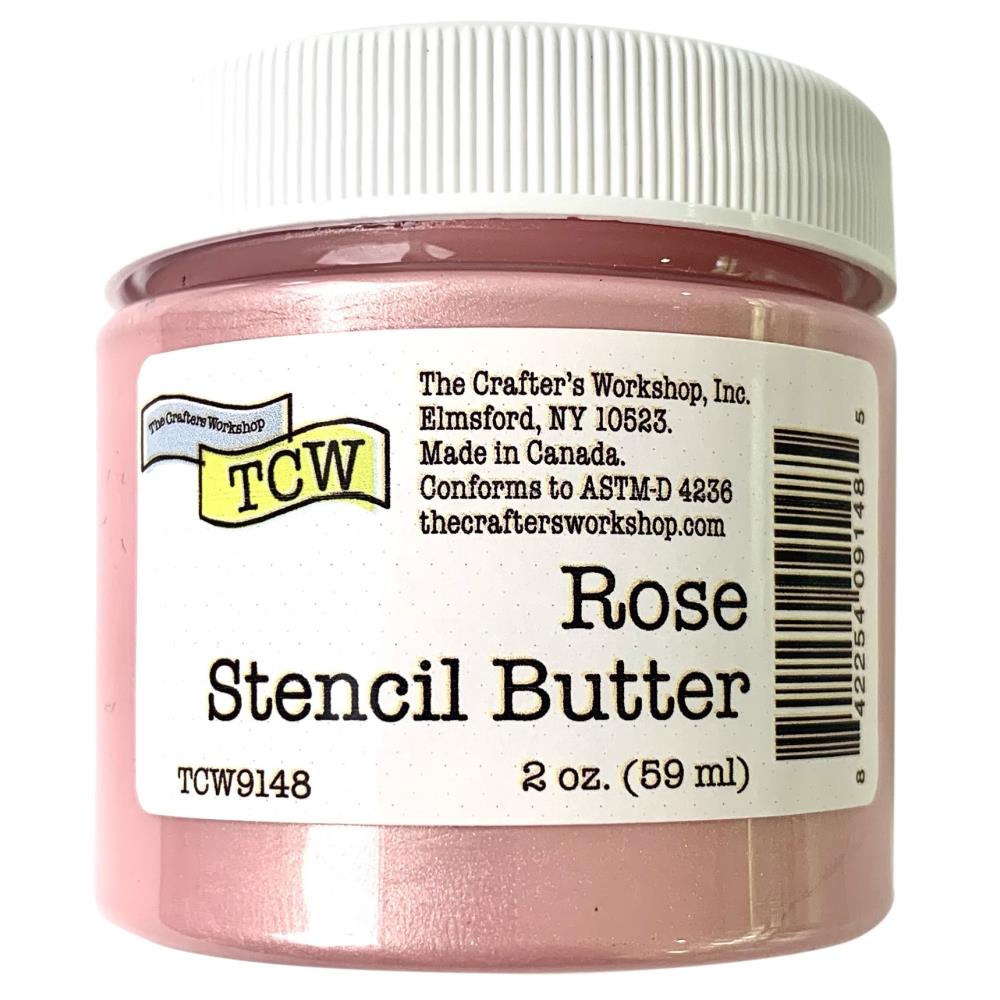 The Crafter's Workshop Rose Stencil Butter