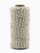 May Arts 100% Cotton Twine Gold & White 110 Yrds