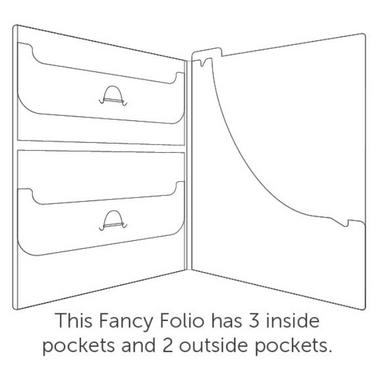 TOO Fancy Folios - 3 Per Package