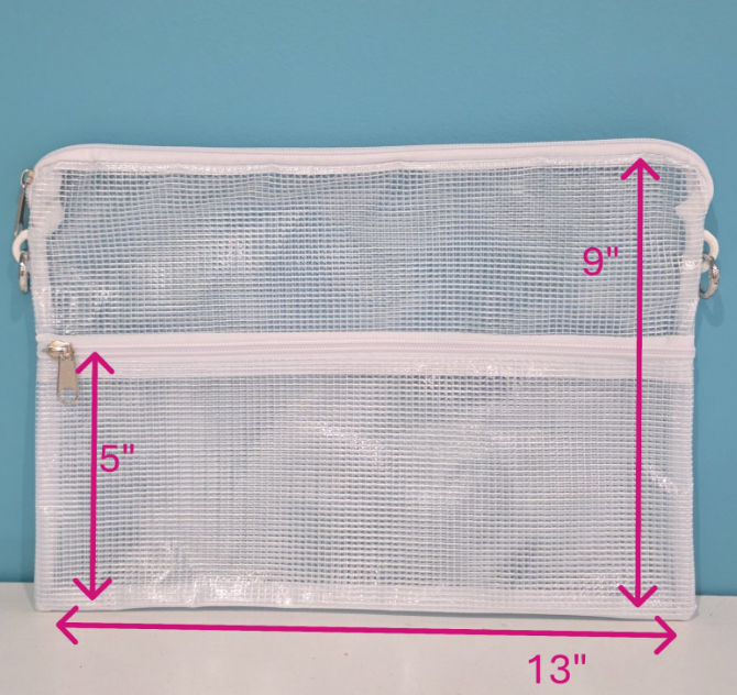 The Organized Option Double Pocket Paper Pouch