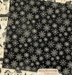 Graphic 45 Merry-ful Greetings Winter Snowflakes 12X12 Paper