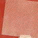 Graphic 45 Merry-ful Greetings Candy Cane Red Pattern 12X12 Paper