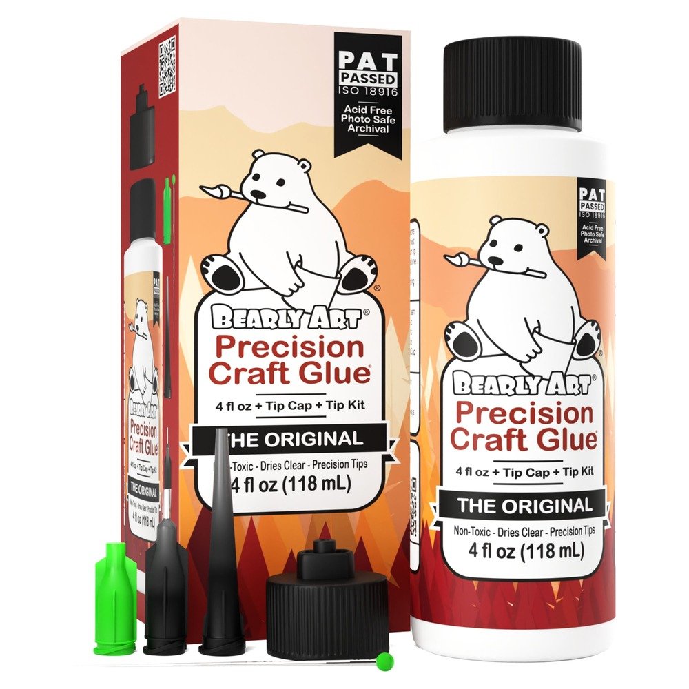 Bearly Arts the Original Precision Craft Glue