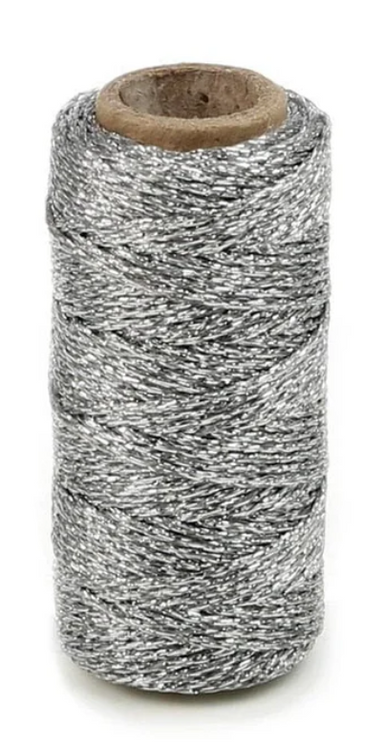 Vivant Flashy Silver Metallic Cord 27 Yards