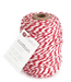 Vivant Red and White Cottone Twine 54 Yards