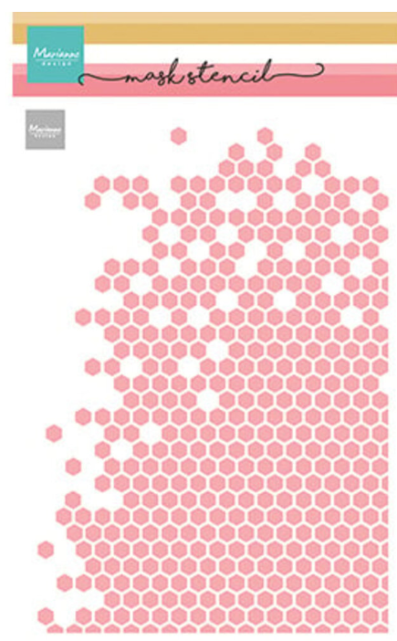 Marianne Design Mask Stencil Honeycomb 6X8