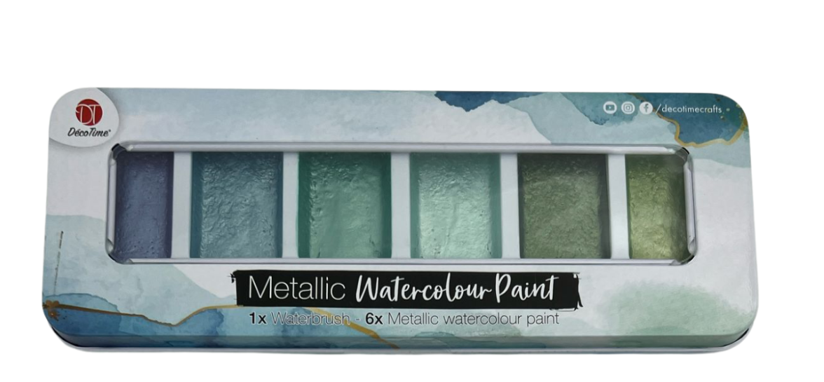 Decotime Water Colour Paint Meadow Mist