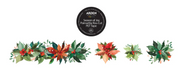Arden Season of Joy Poinsettia Kiss-cut PET Tape