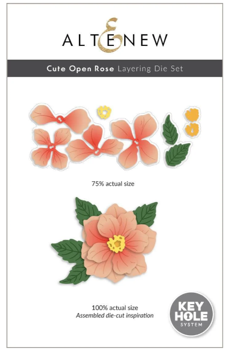 Altenew Cute Open Rose Layering Die