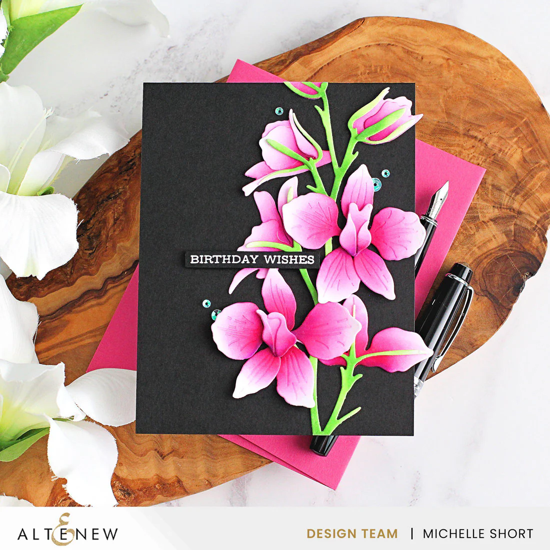 Altenew Larkspur Layering Die Set