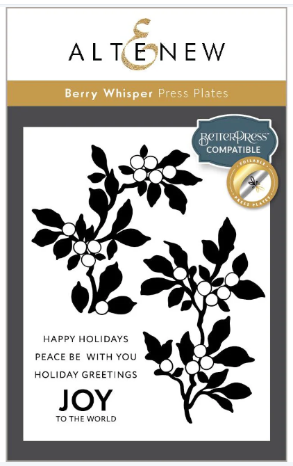 Altenew Berry Whisper Press Plate