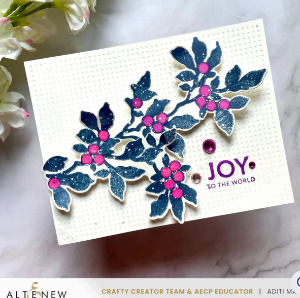 Altenew Berry Whisper Press Plate