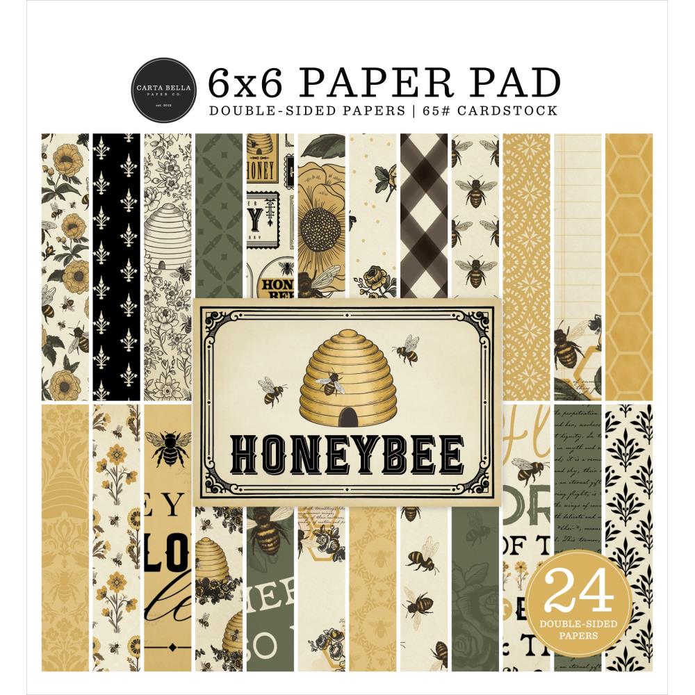 Carta Bella Honey Bee 6X6 Paper Pad