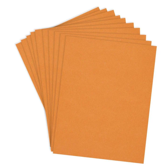 Spellbinders Carrot 8.5x11 Colorwheell Cardstock