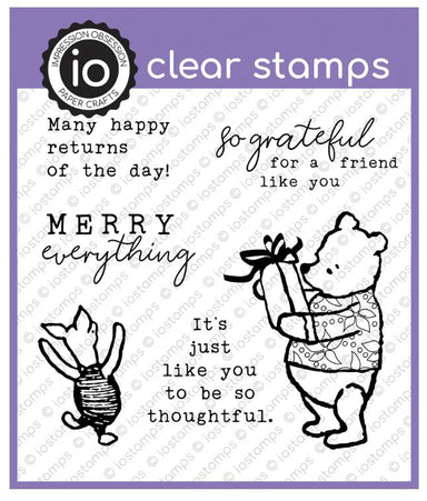 Impression Obsession Gifts From Pooh Clear Stamp