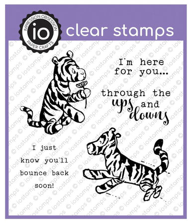 Impression Obsession Tigger Ups & Downs Clear Stamp