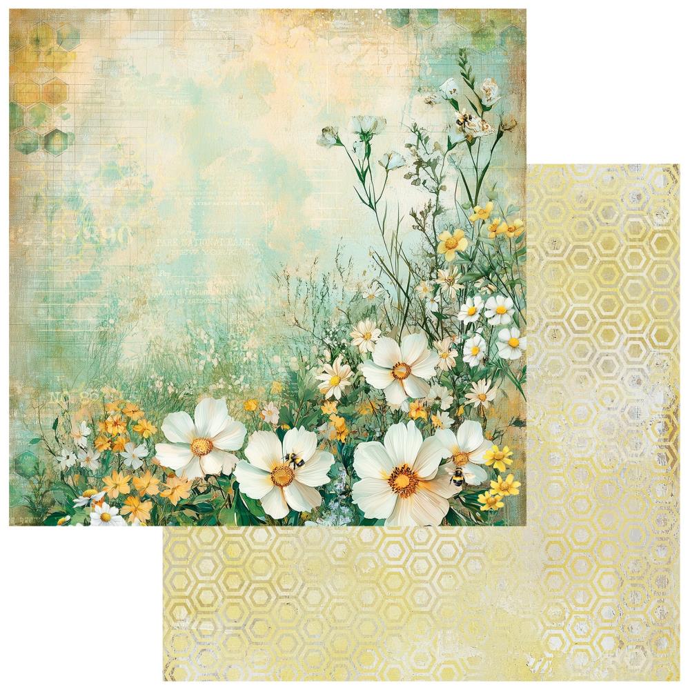 49 and Market Botanical Buzz Cheerful 12X12 Paper