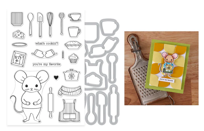 Hero Arts What's Cookin'? Stamp & Die Combo