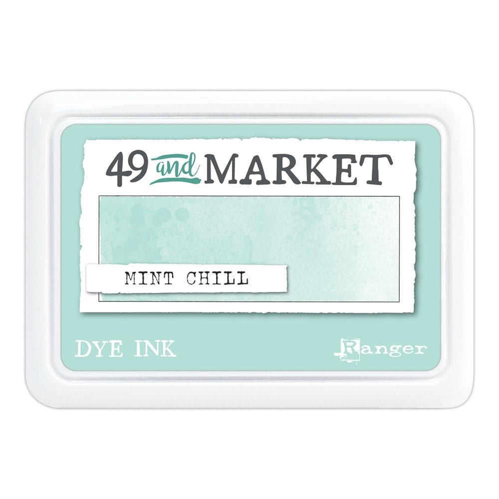 Ranger 49 and Market Mint Chill Ink Pad